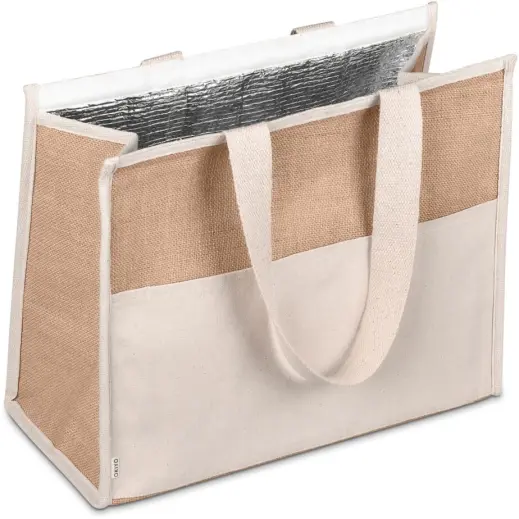 Okiyo Zetsuen Jute & Cotton 30-Can Cooler Open